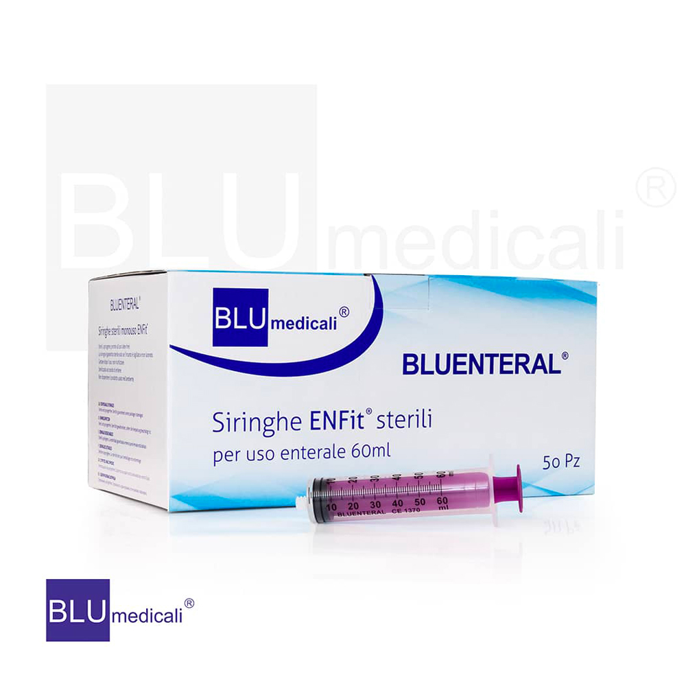 Bluenteral Enfit Siringa per Nutrizione Enterale 1 ml 10 pezzi